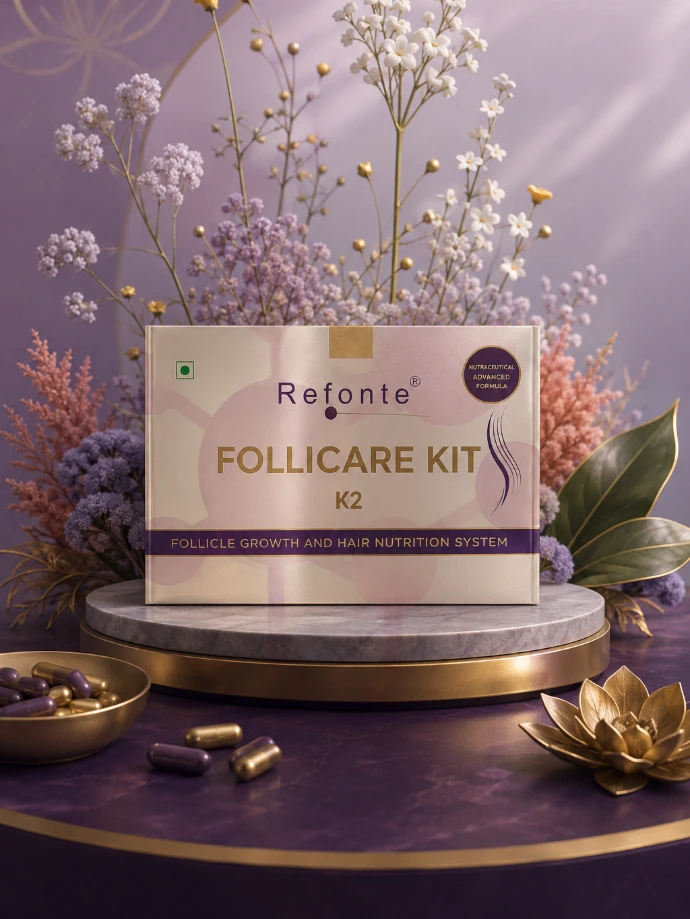 Refonte® Follicare Kit K2Follicle Growth & Hair Nutrition System